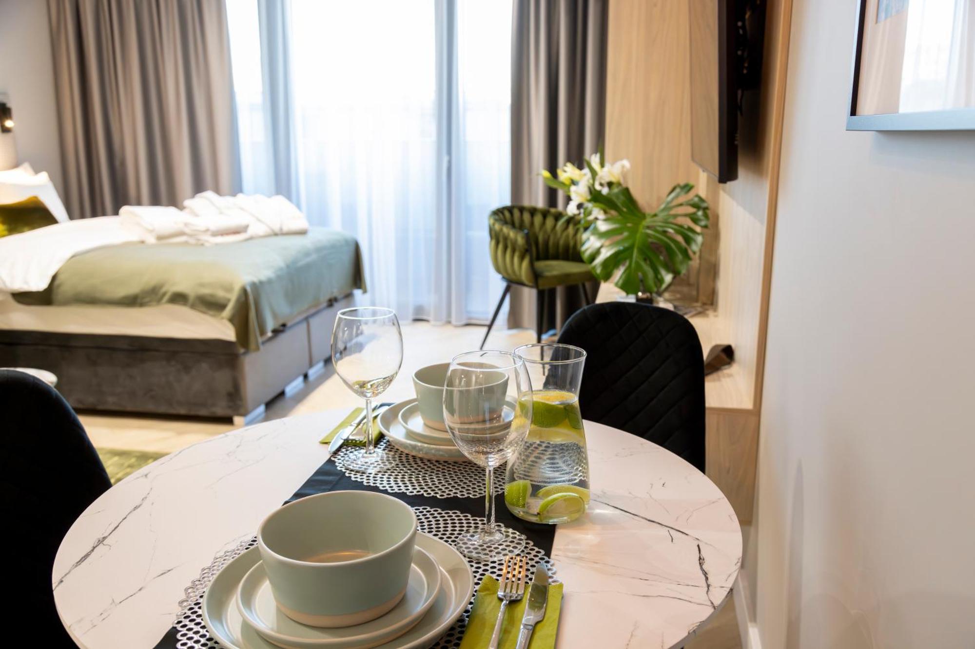 Kaleo Apartments - Hanza Tower Szczecin Luaran gambar