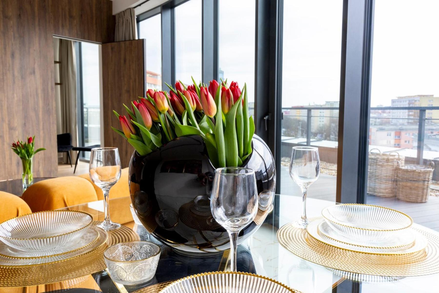 Kaleo Apartments - Hanza Tower Szczecin Luaran gambar