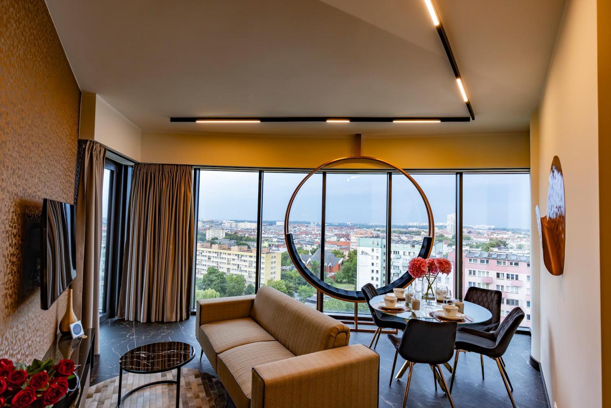 Kaleo Apartments - Hanza Tower Szczecin Luaran gambar